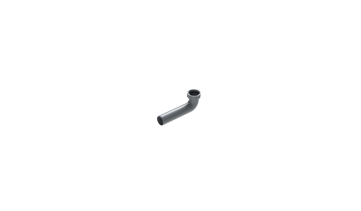 45° Elbow pipe Ø40 mm outlet
