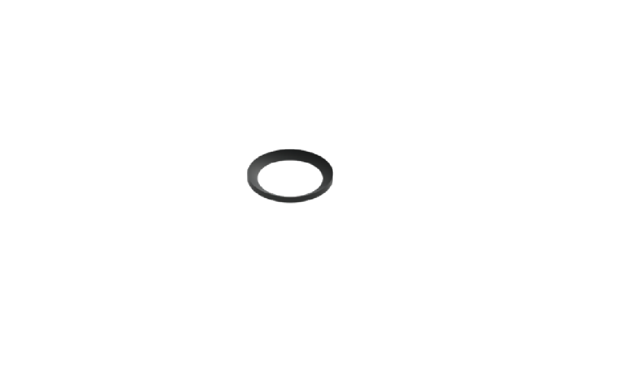 Ø40 mm flat gasket,3.5 mm thick