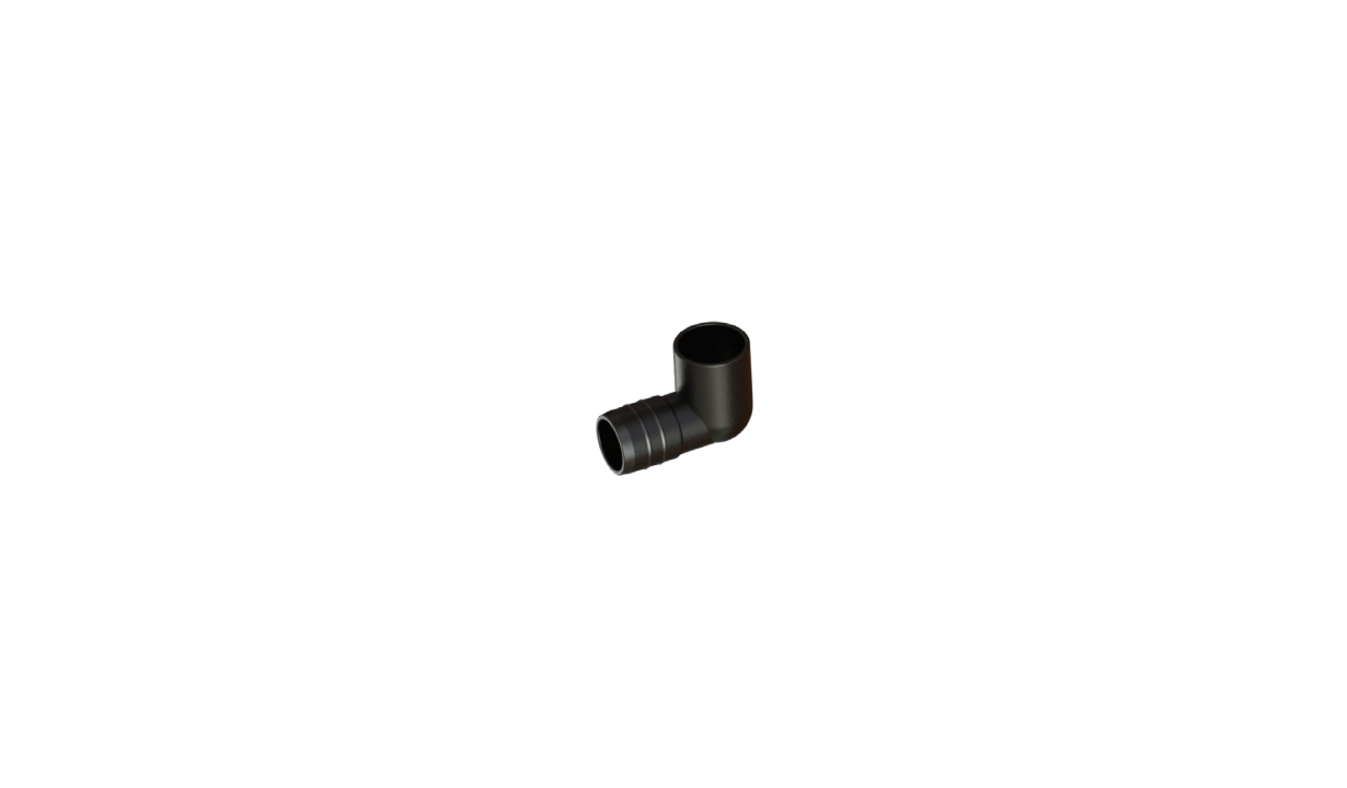 Overflow connector for rectangular model
